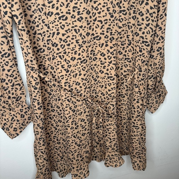 Abercrombie & Fitch Leopard Dress Size L - Picture 6 of 8